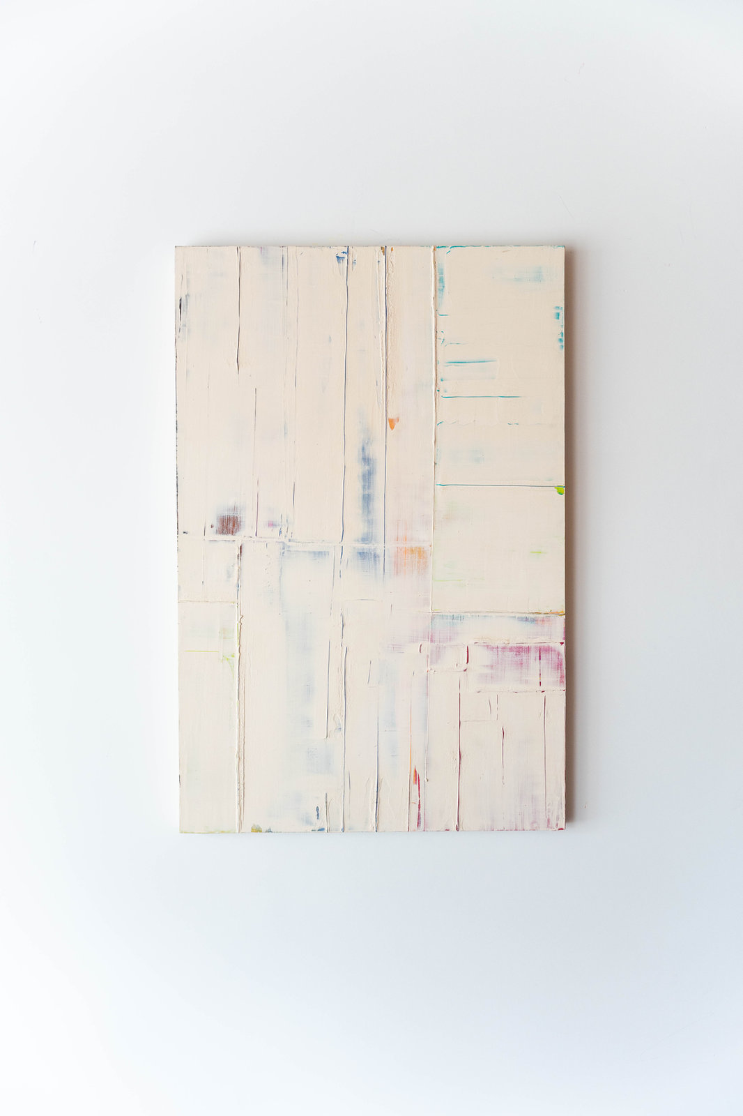 Onzichtbaar Zichtbaar VIII, schilderij van Alanis Blondeel, 80 × 123 cm